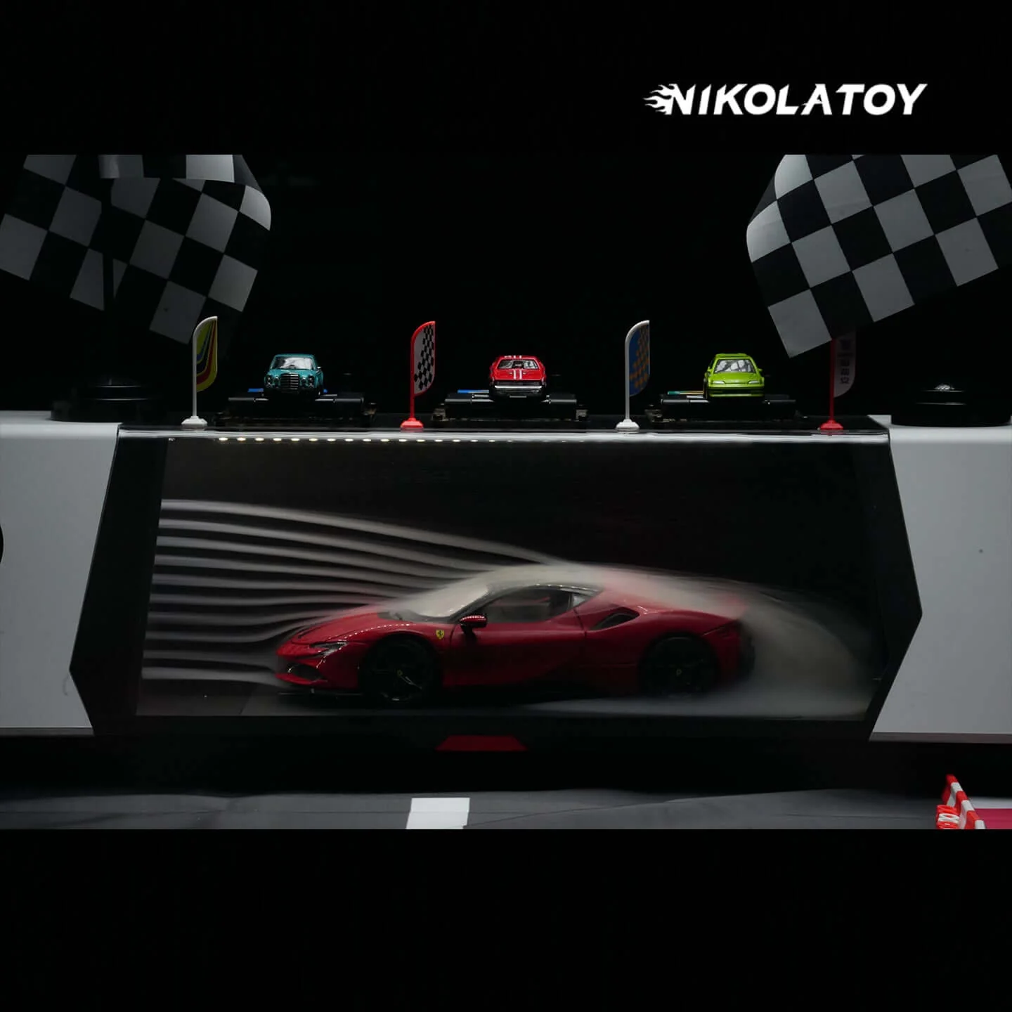 1:18 Windible Car Model Desktop Wind Tunnel Tester - Image 5