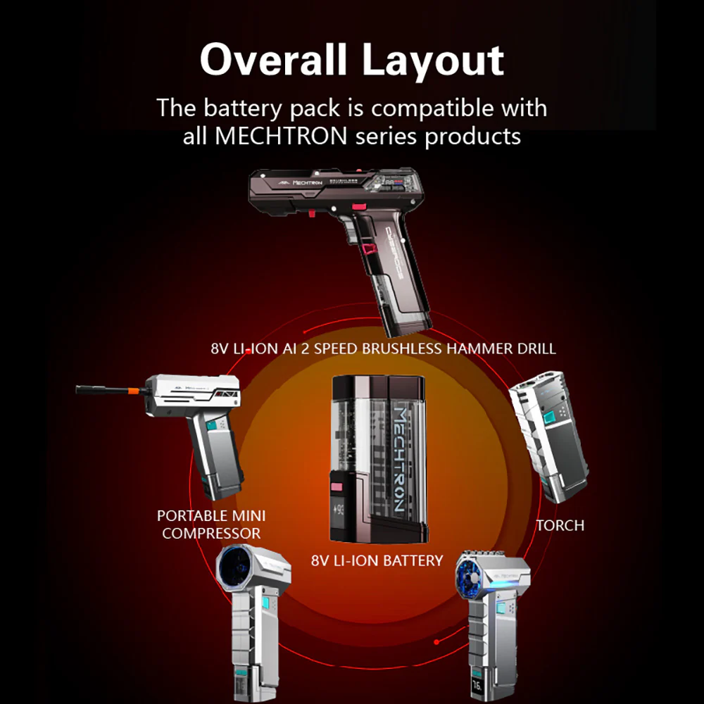 AI Dual Speed Impact Brushless Lithium Drill - G2 PRO - Image 6