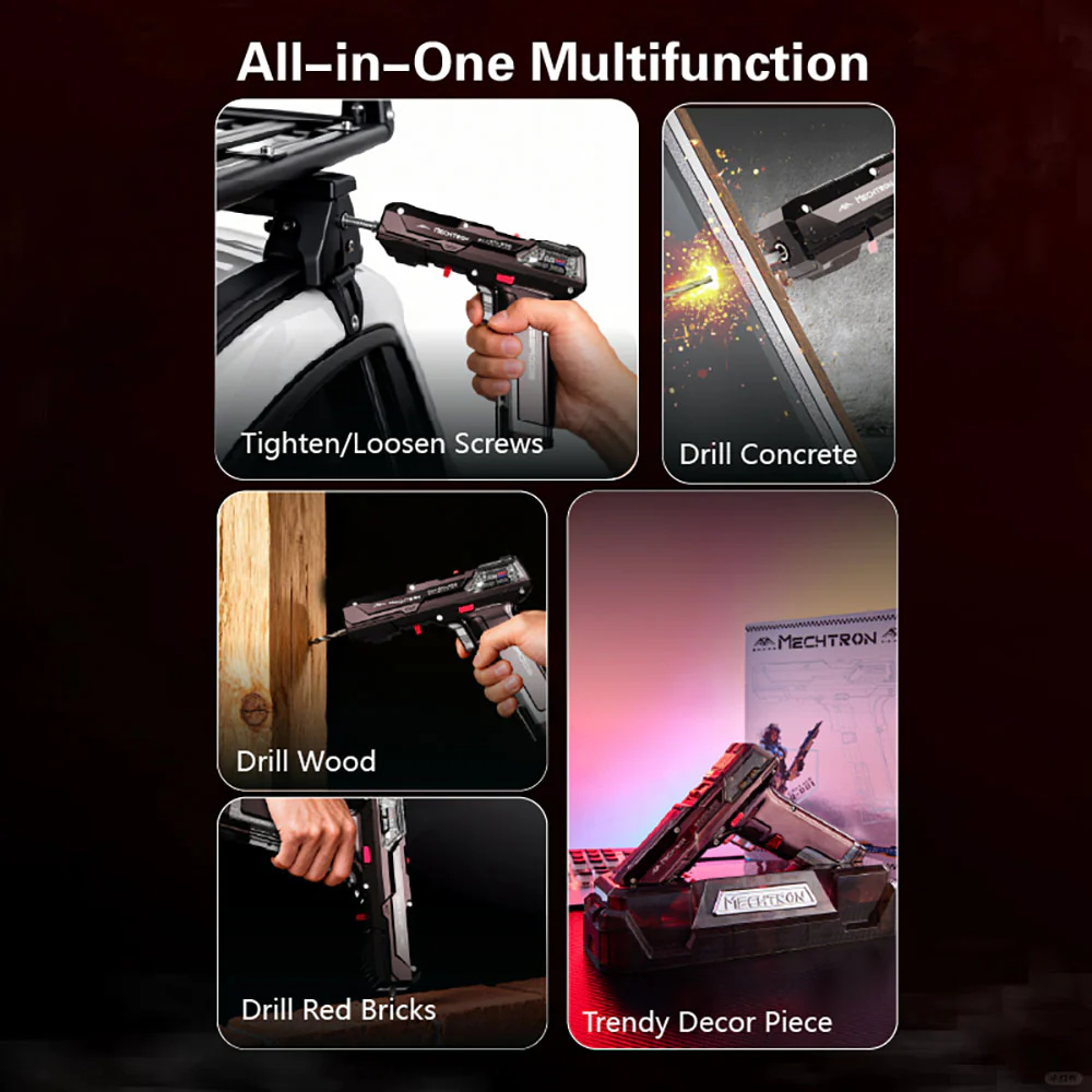 AI Dual Speed Impact Brushless Lithium Drill - G2 PRO - Image 9
