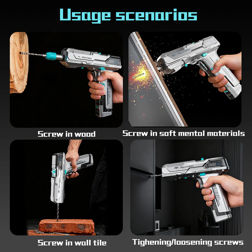 AI Dual Speed Impact Lithium Drill - G1 PRO - Image 6