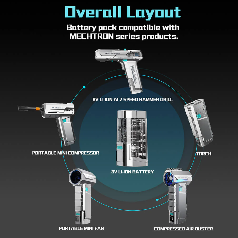 AI Dual Speed Impact Lithium Drill - G1 PRO - Image 8