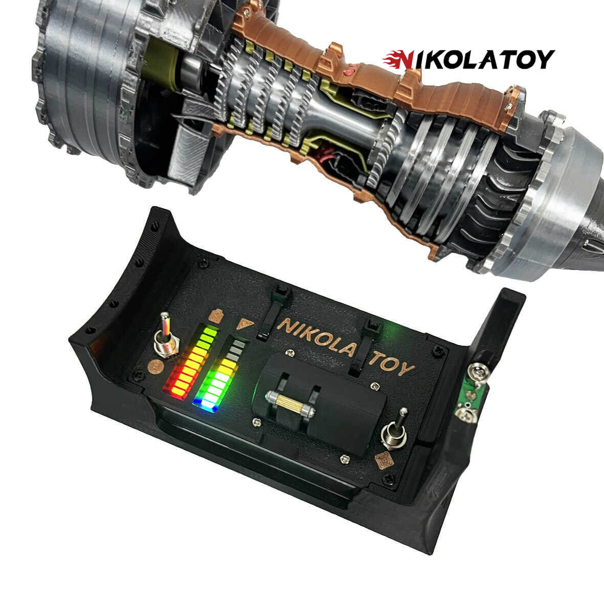 Brushless Motor Version Super RR Trent 900 Turbofan Engine Model - Image 4