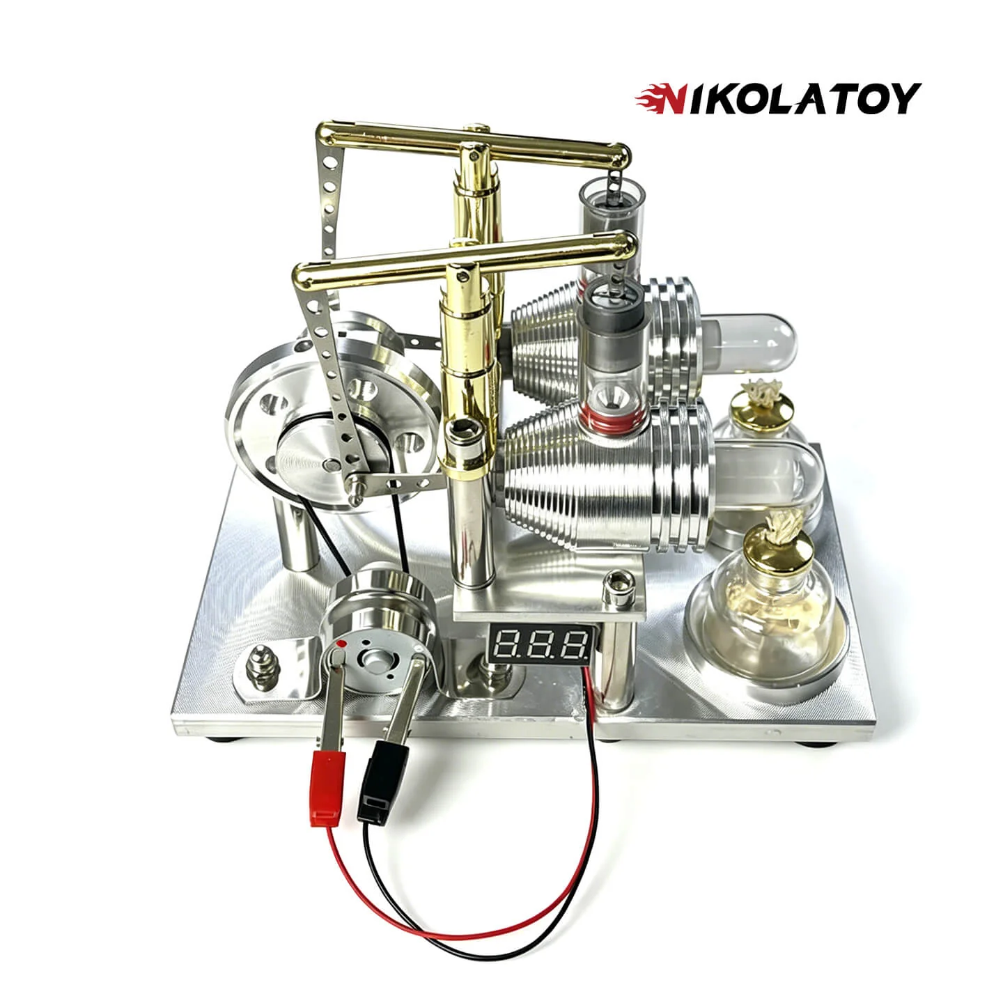 Double Cylinder Stirling Model+Voltmeter - Image 4