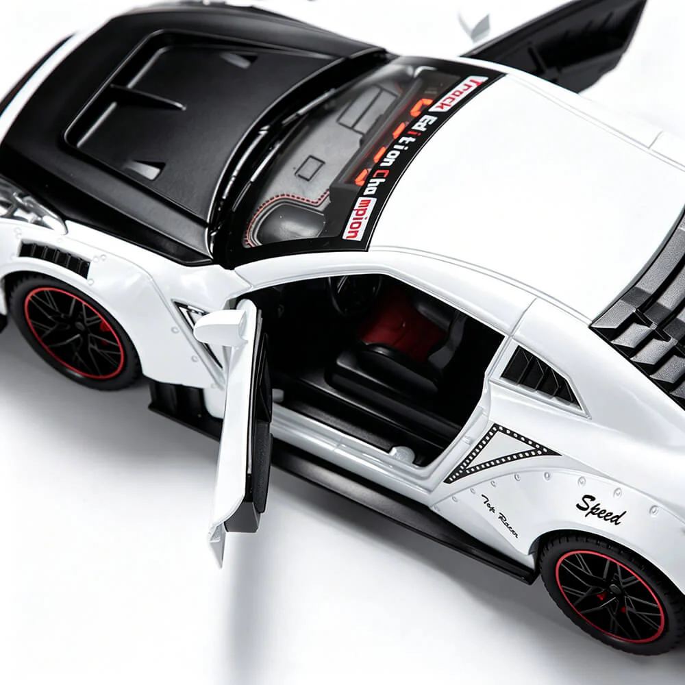 GTR Car Alarm Clock with Engine Sound & Light Mist - Image 5