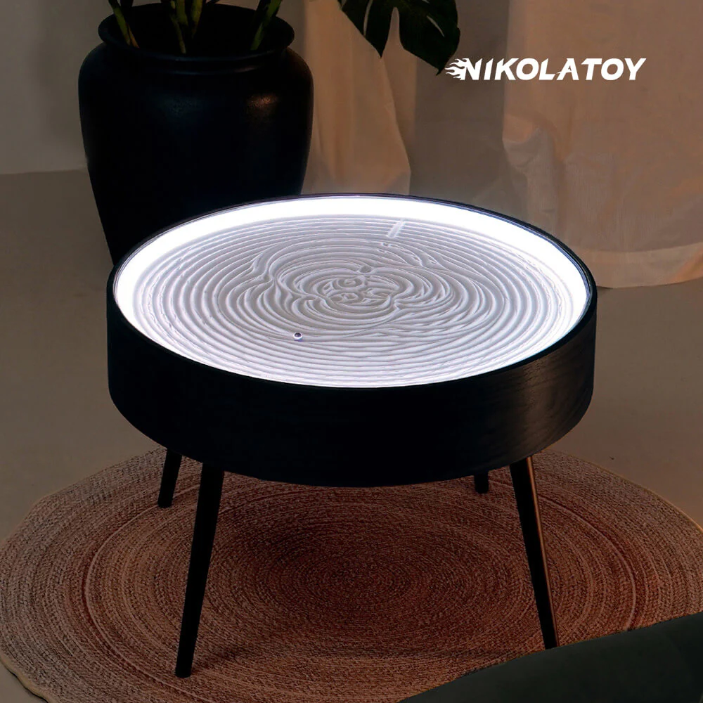 Home Art Sand Painting Coffee Table - Image 2