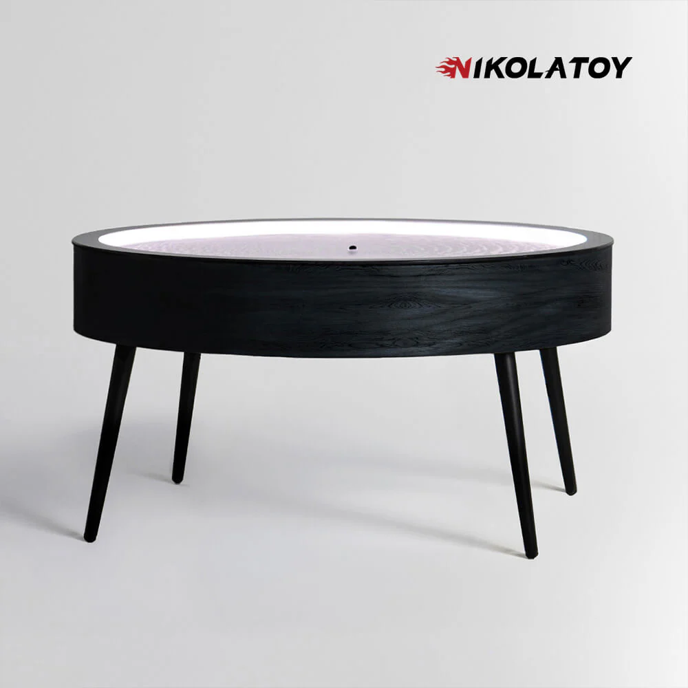 Home Art Sand Painting Coffee Table - Image 9