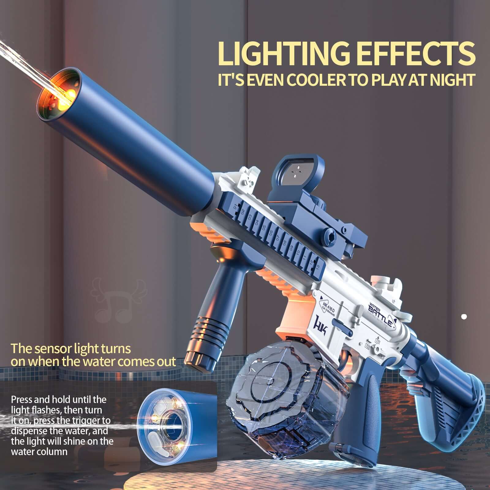 M416 Water Gun - Light Version - Image 3