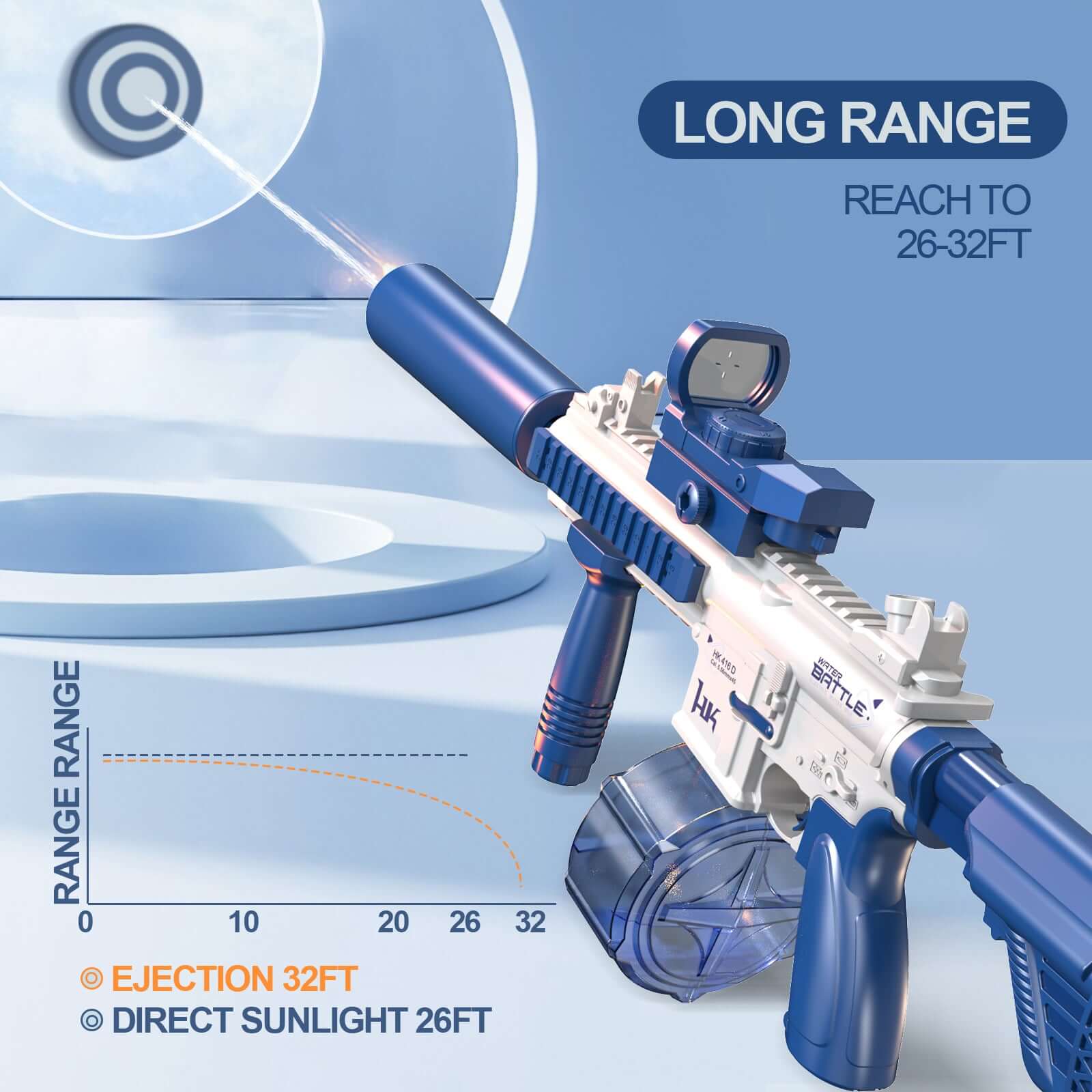 M416 Water Gun - Light Version - Image 4