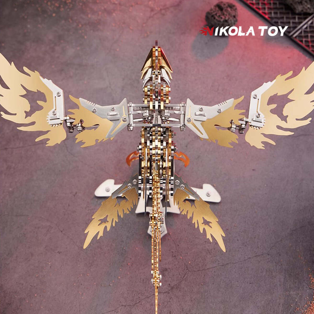 Mechanical Species - Phoenix (3D Metal Puzzle) - Image 4
