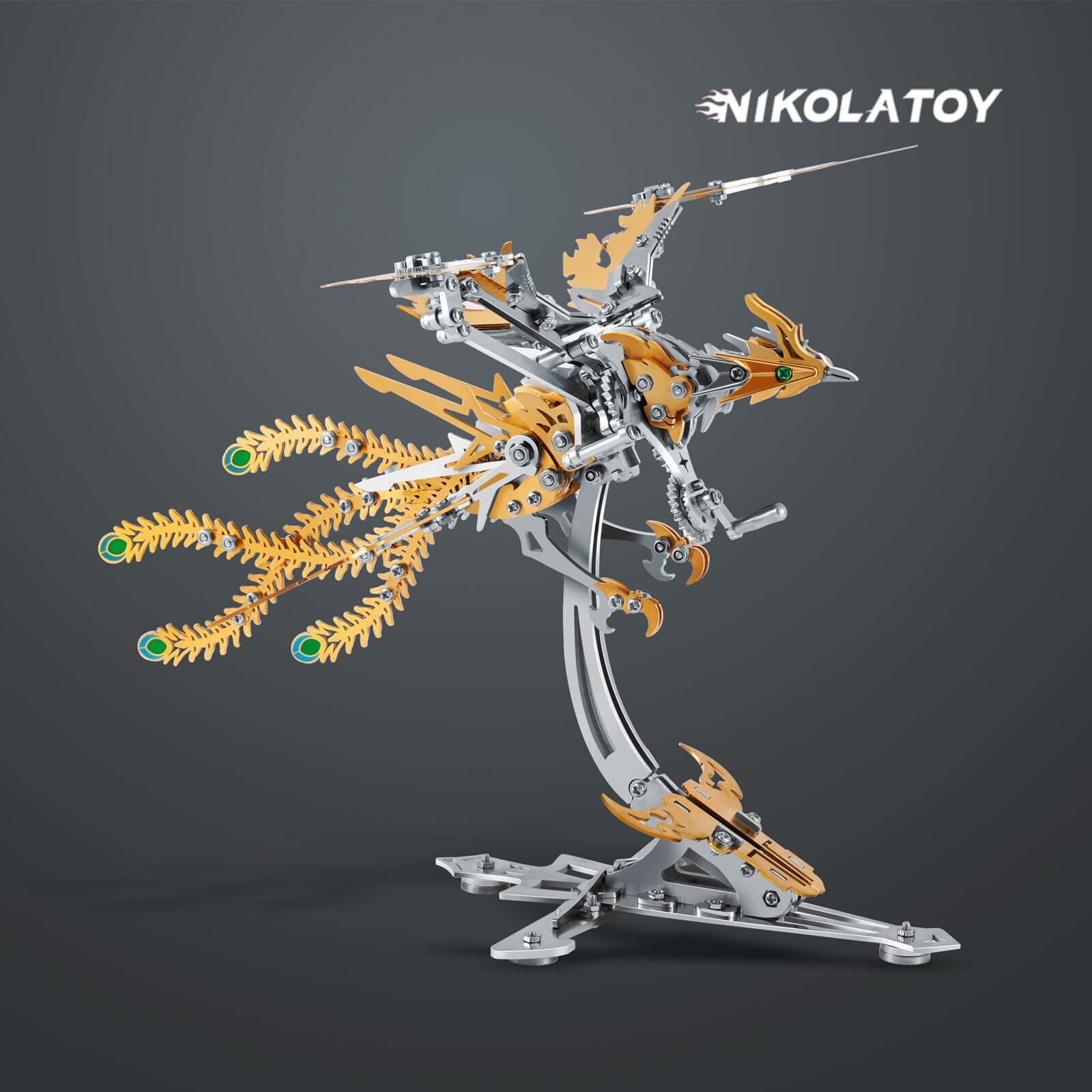 Mechanical Species - Phoenix (3D Metal Puzzle) - Image 8