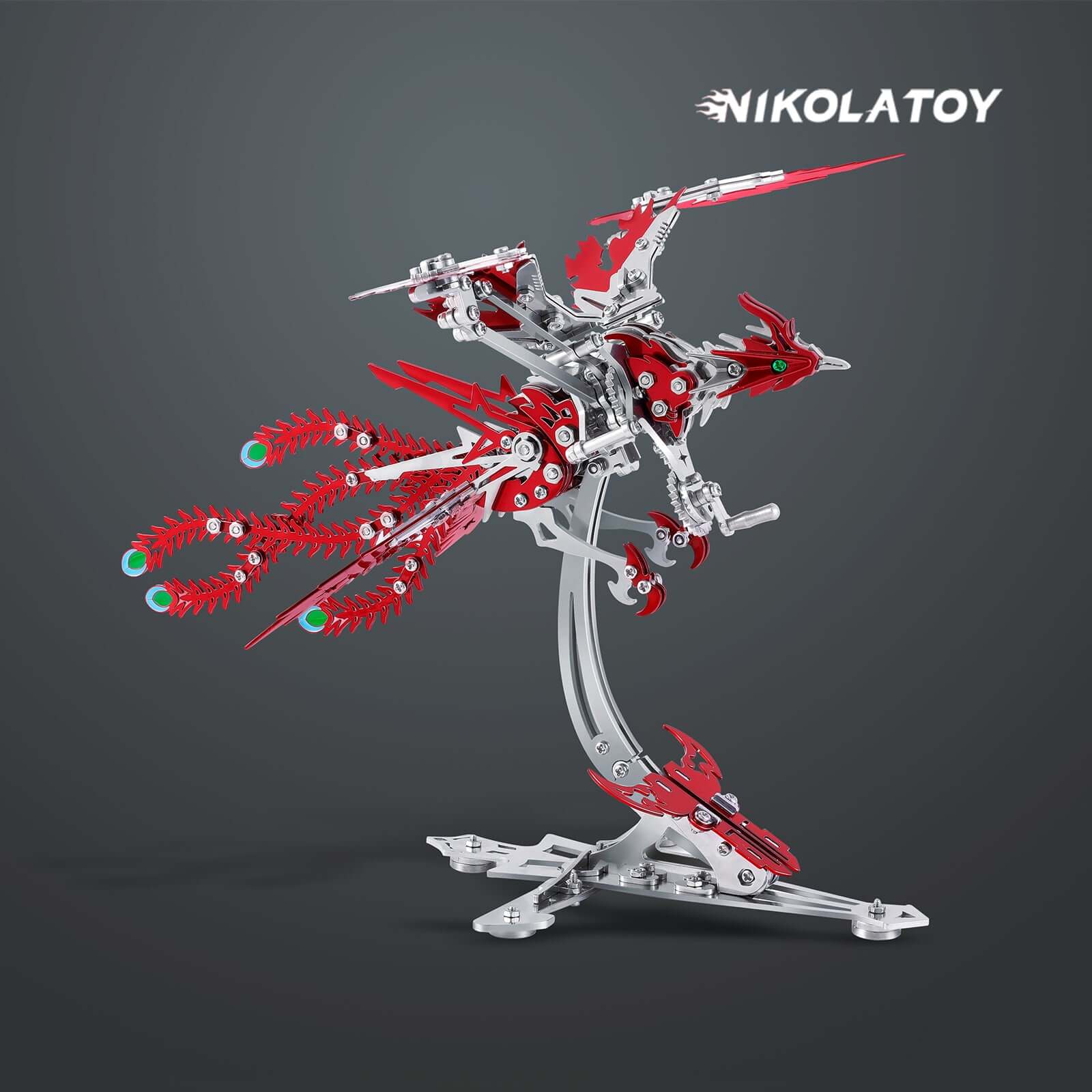 Mechanical Species - Phoenix (3D Metal Puzzle) - Image 9