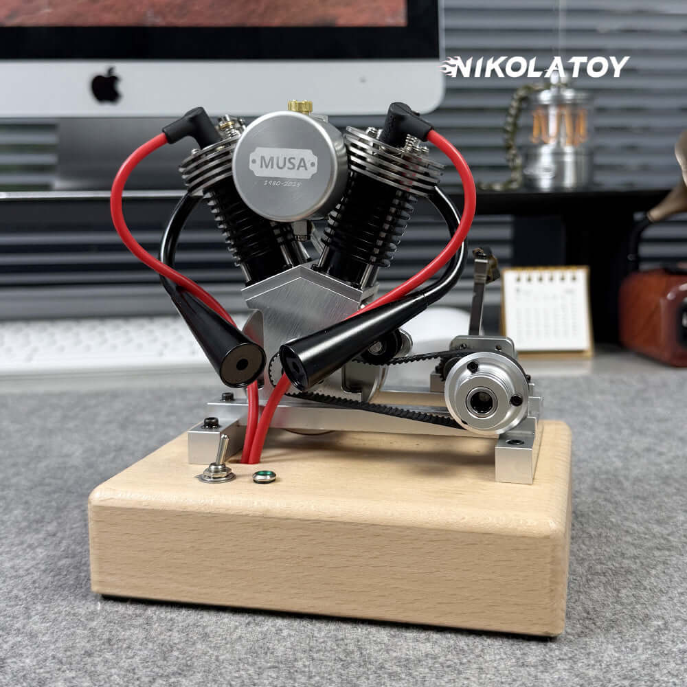 2026 New Miniature Harley Davidson V2 Real Engine Model - Image 6