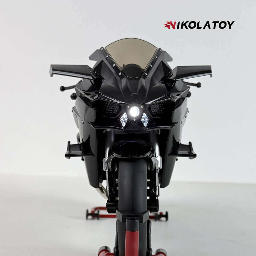 1/6 Alloy Dynamic Kawasaki H2R Motorcycle Model - Image 4