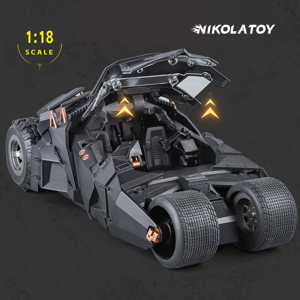 Authorized 1:18 Alloy Batmobile Model - Image 5
