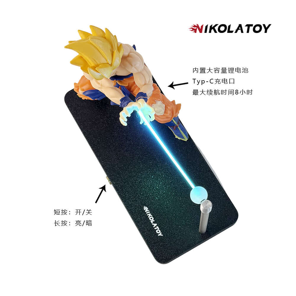 Dragon Ball Kakarot Creative Magnetic Night Light - Kamehameha - Image 6