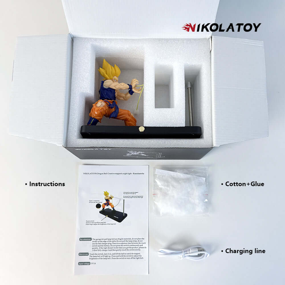 Dragon Ball Kakarot Creative Magnetic Night Light - Kamehameha - Image 7