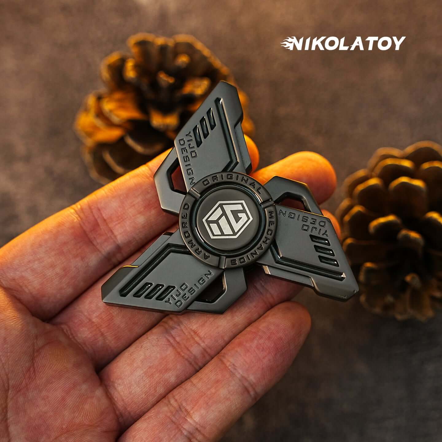 EDC Fidget Toys - Luminous Ninja Dart - Image 3