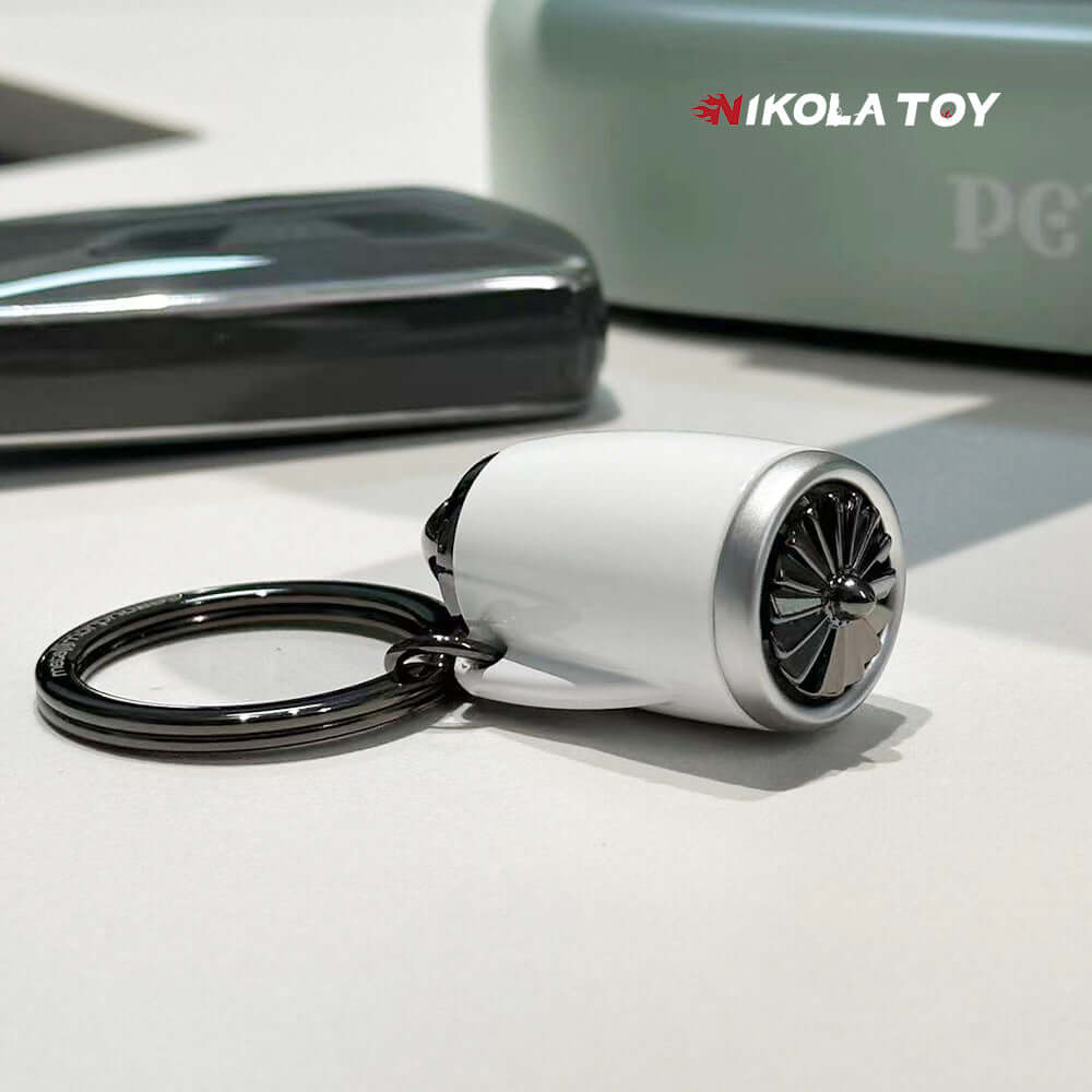 Flagship Aircraft Turbofan Engine Keychain - Image 6
