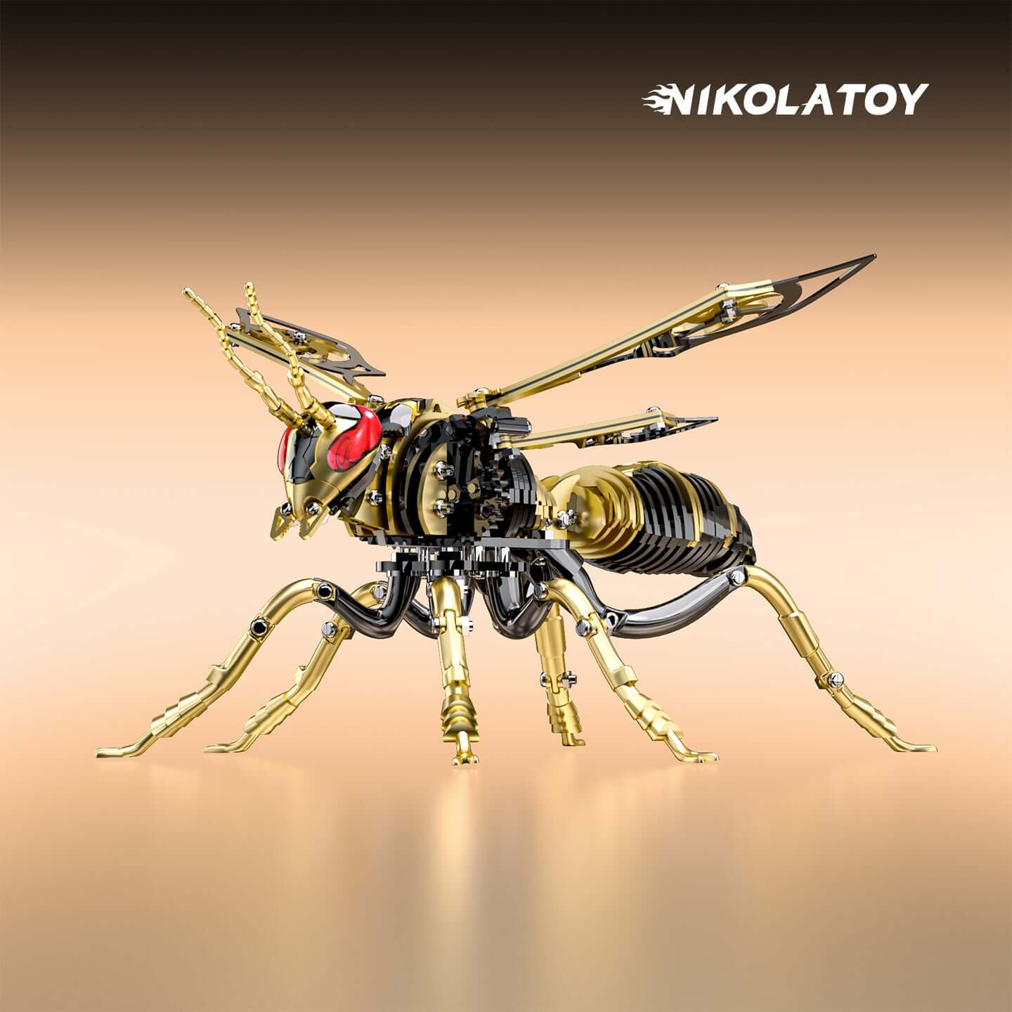 Mechanical Species - Bumblebee (3D Metal Puzzle) - Image 2