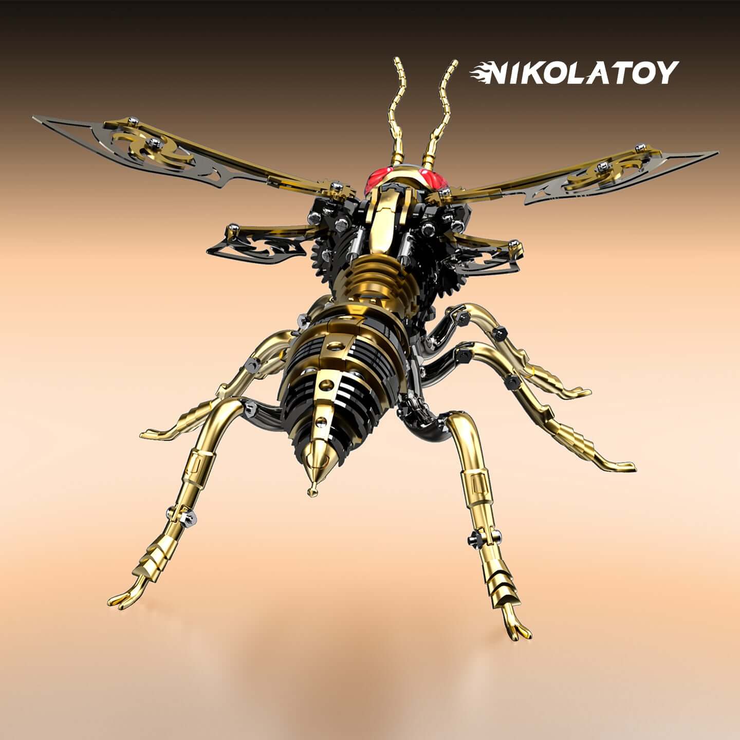 Mechanical Species - Bumblebee (3D Metal Puzzle) - Image 3