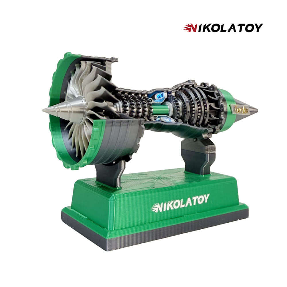 Miniature Trent 900 Turbofan Engine Model(12cm/4.8in) - Image 8