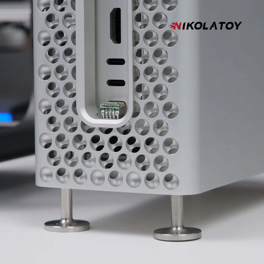 Modular Alloy Magnetic Suction Macmini Protective Shell - Image 4