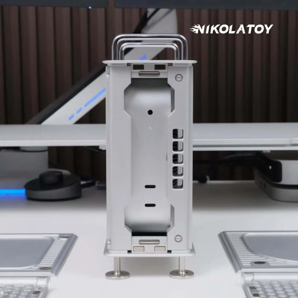 Modular Alloy Magnetic Suction Macmini Protective Shell - Image 8