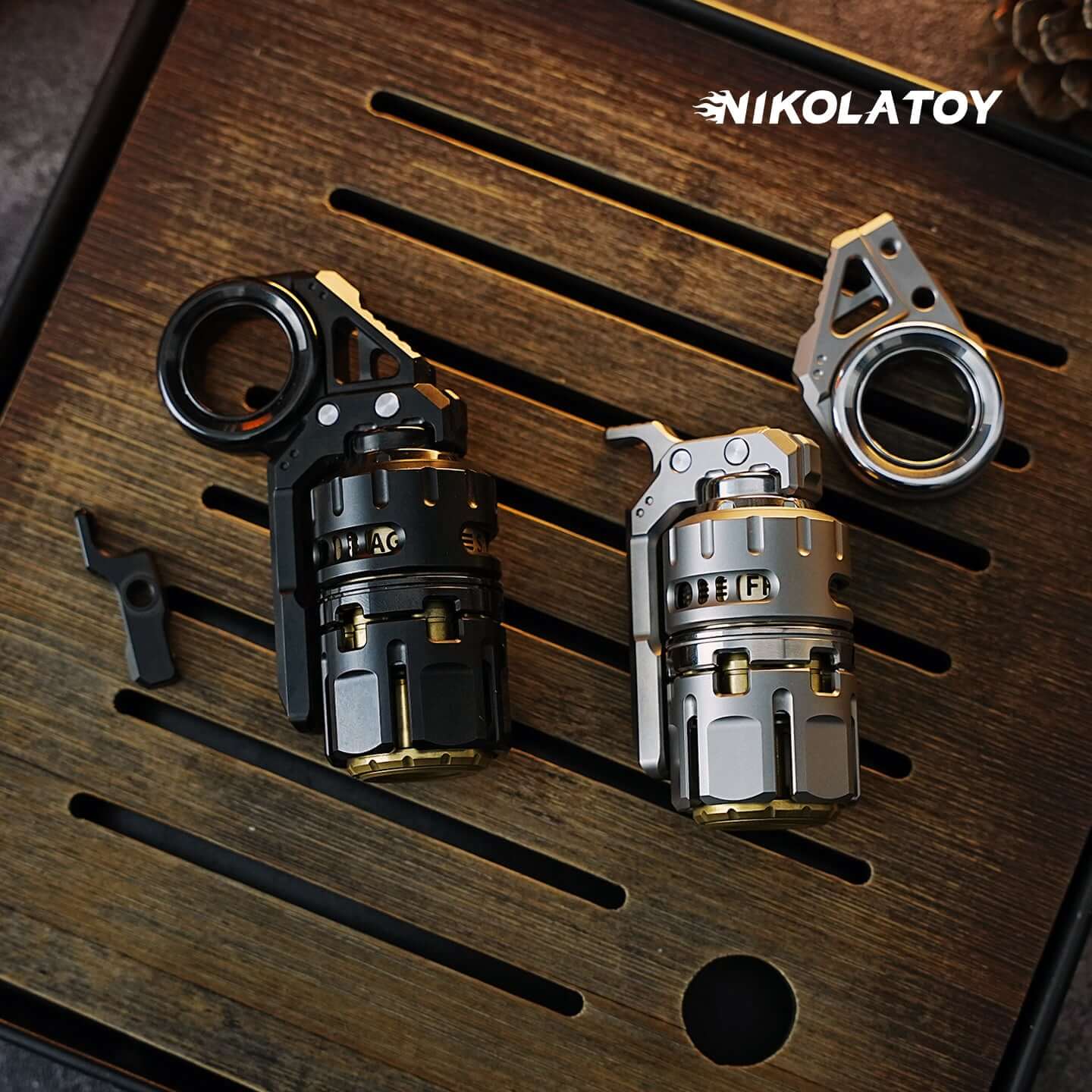 Multi functional Titanium Alloy EDC Toy Doombringer Grenade - Image 4
