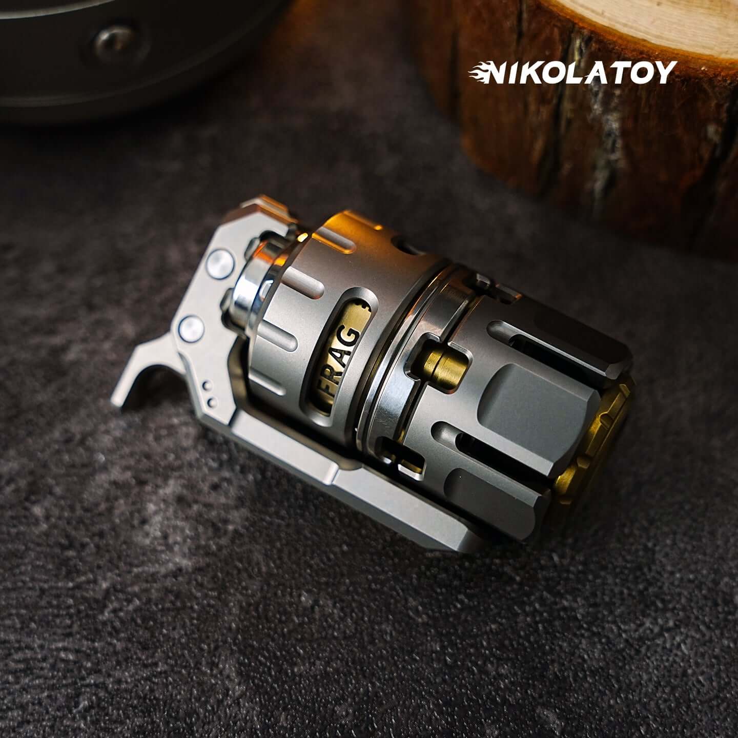 Multi functional Titanium Alloy EDC Toy Doombringer Grenade - Image 5