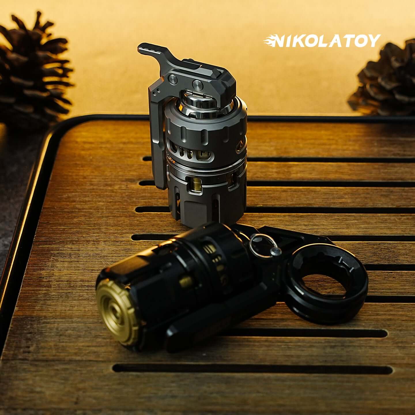 Multi functional Titanium Alloy EDC Toy Doombringer Grenade - Image 6