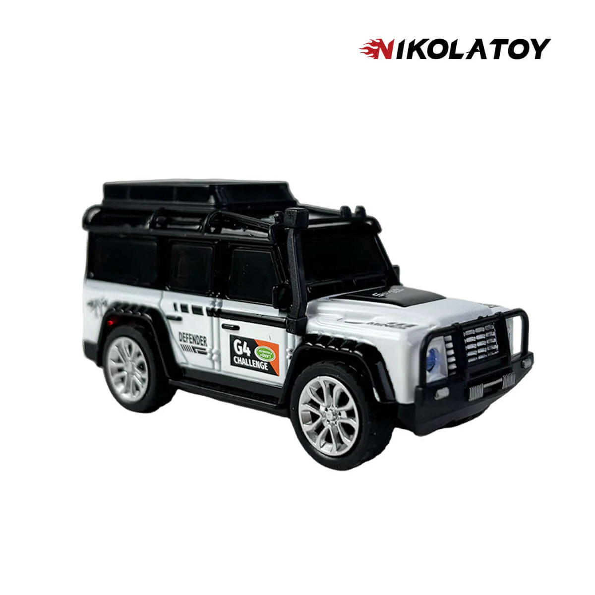1:64 Land Rover Defender Desktop Remote Control Car - Image 4