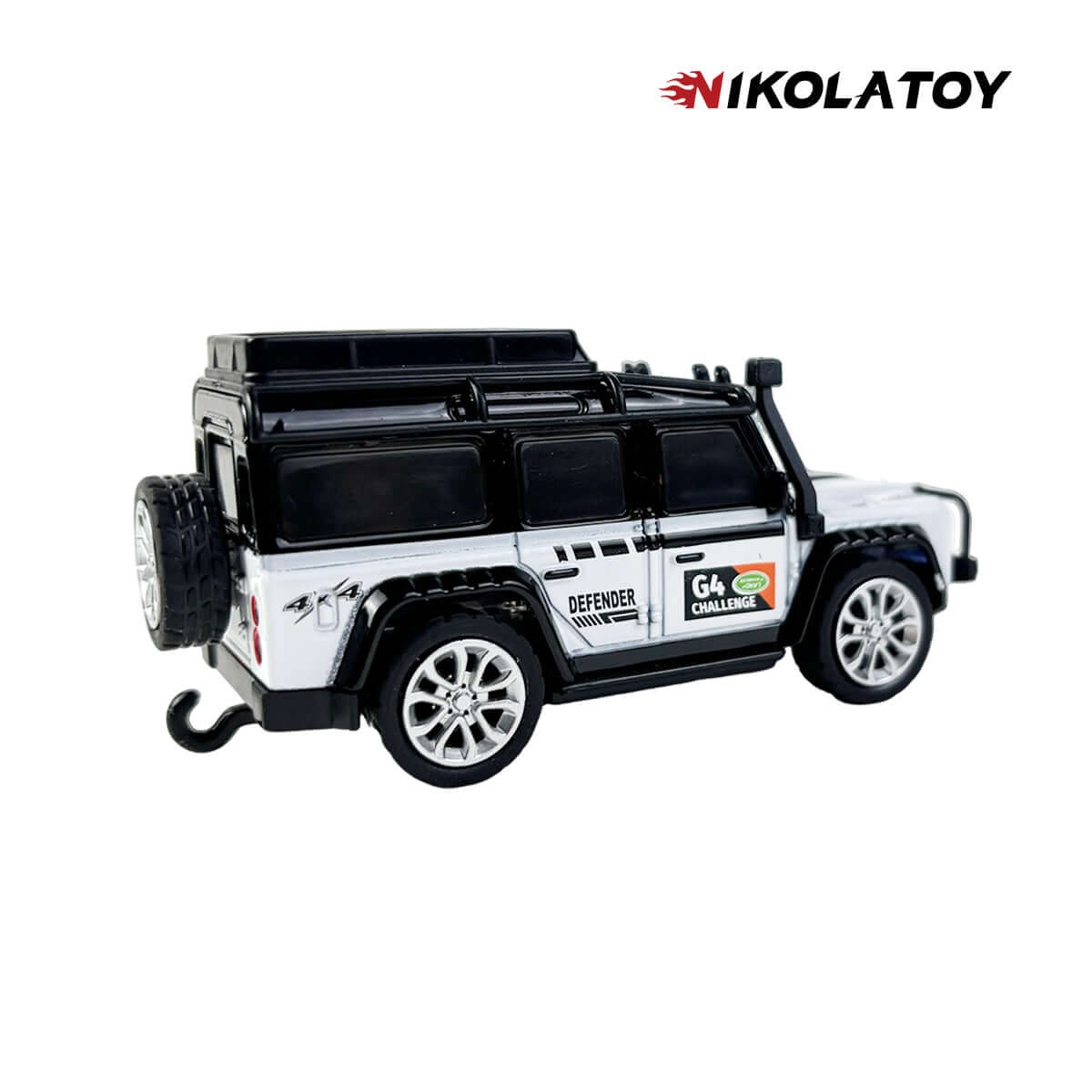 1:64 Land Rover Defender Desktop Remote Control Car - Image 5