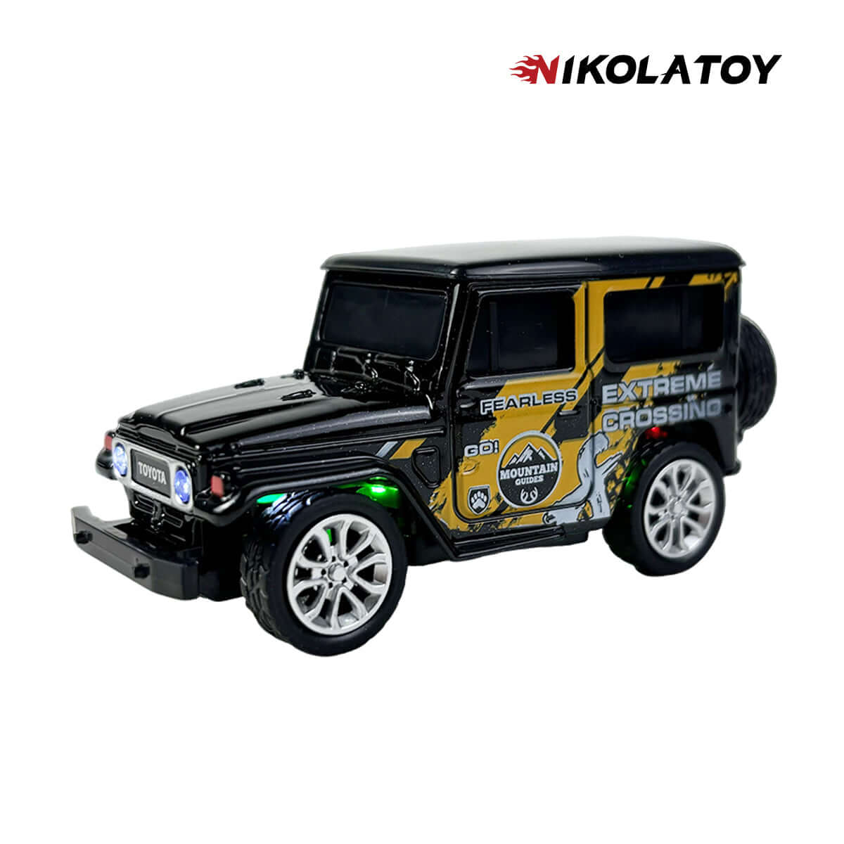 1:64 Toyota FJ Desktop Remote Control Car - Image 4