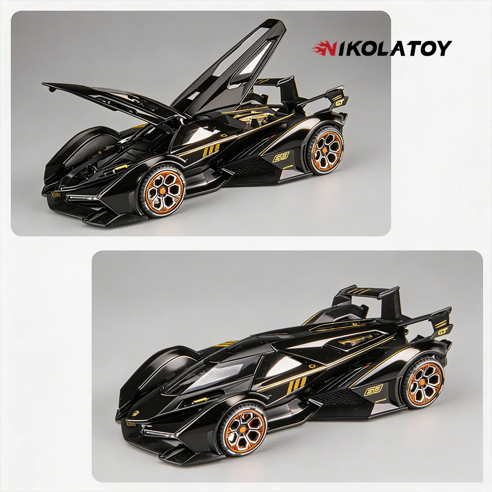 Alloy 1/22 Lamborghini V12 GT Model Car - Image 3