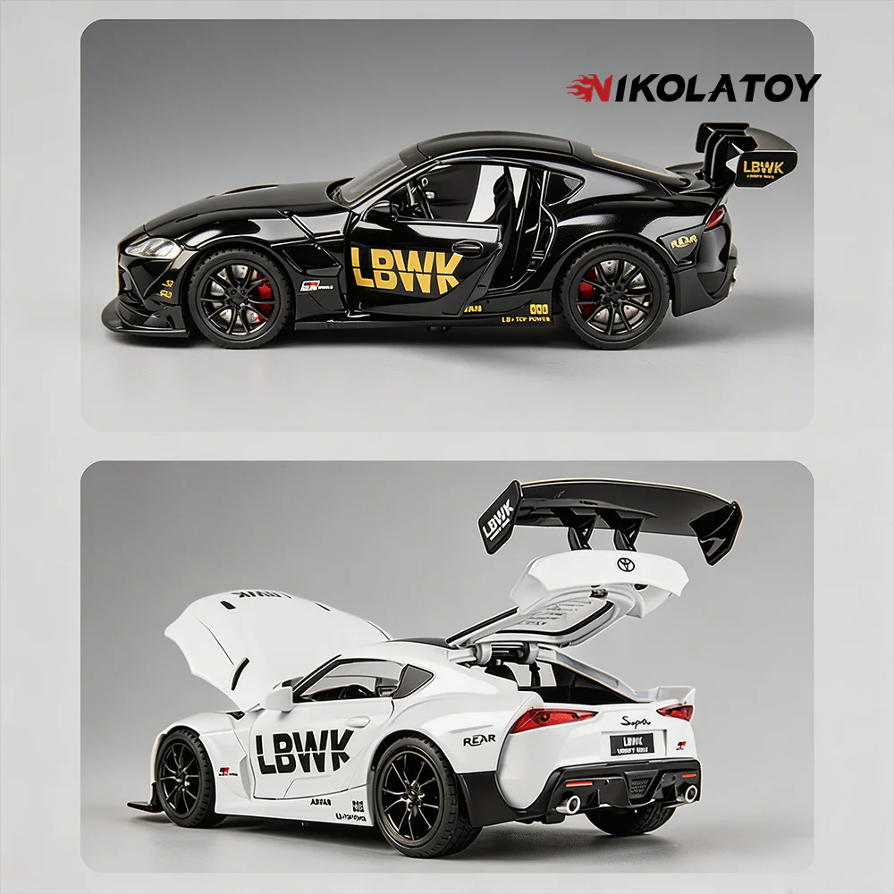 Alloy 1/22 Toyota Supra Model Car - Image 3