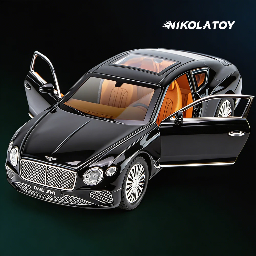 Alloy 1/24 Bentley Continental Model Car - Image 3