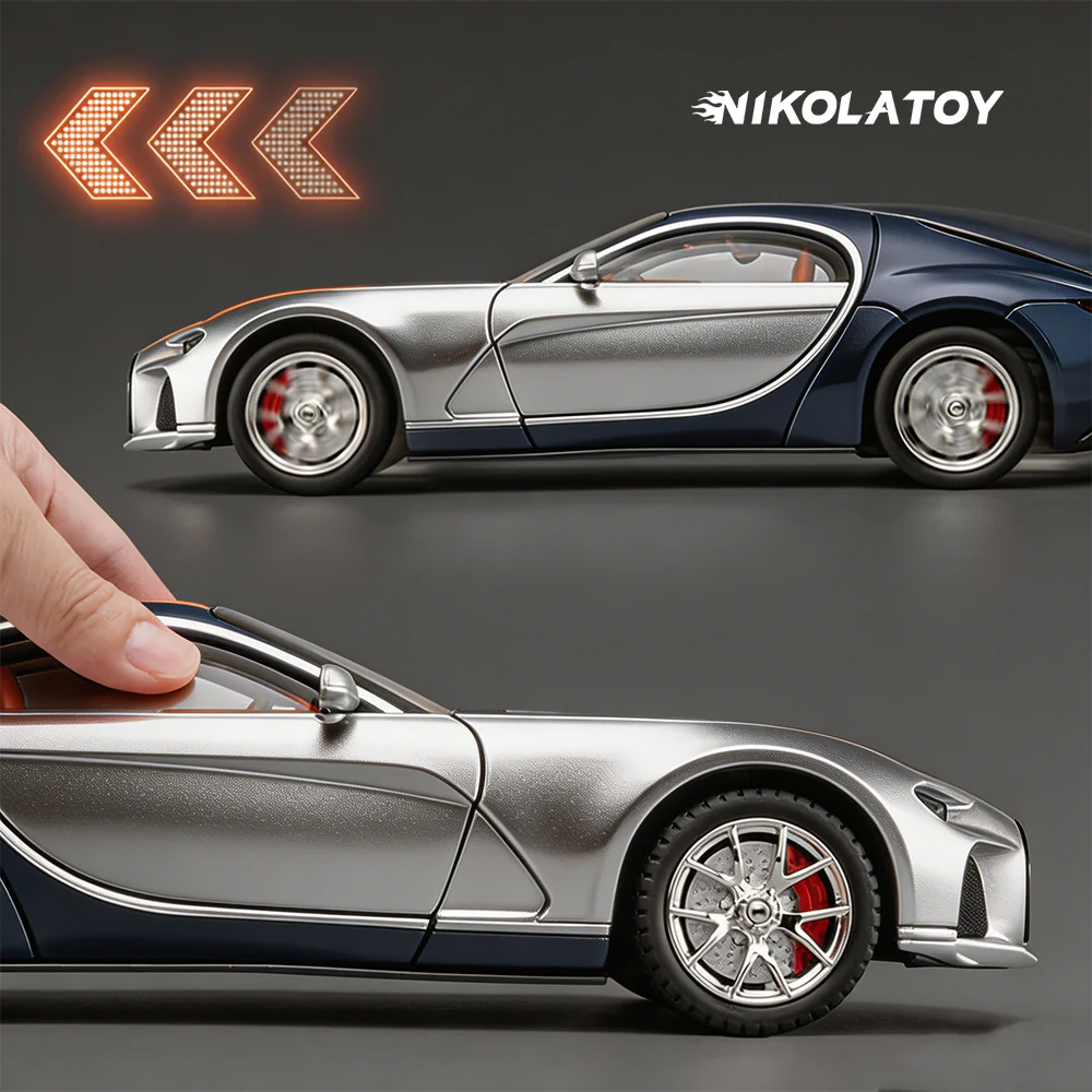 Alloy 1/24 Bugatti Atlantic Model Car - Image 3