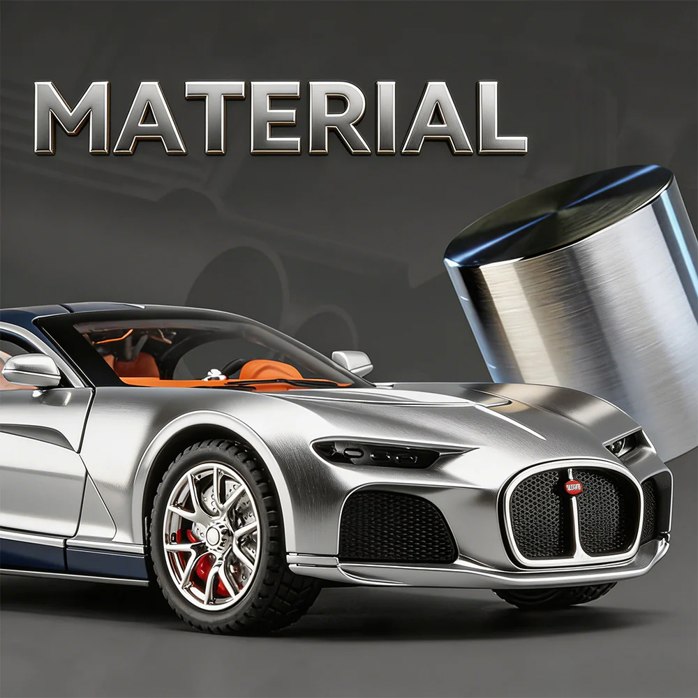 Alloy 1/24 Bugatti Atlantic Model Car - Image 7