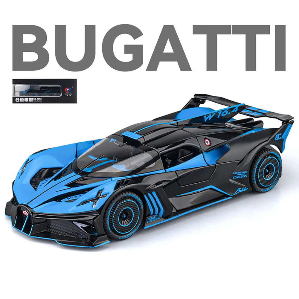 Alloy 1/24 Bugatti Bolide Model Car - Image 5