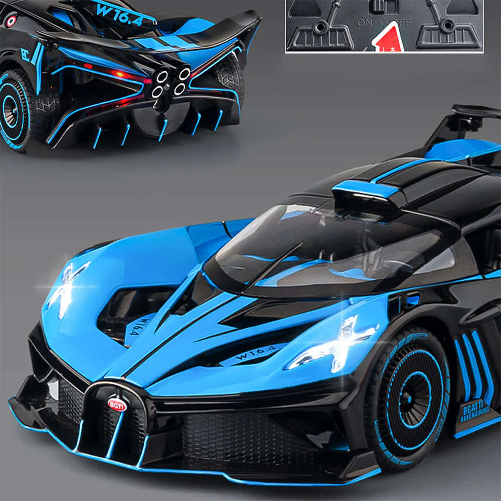 Alloy 1/24 Bugatti Bolide Model Car - Image 6
