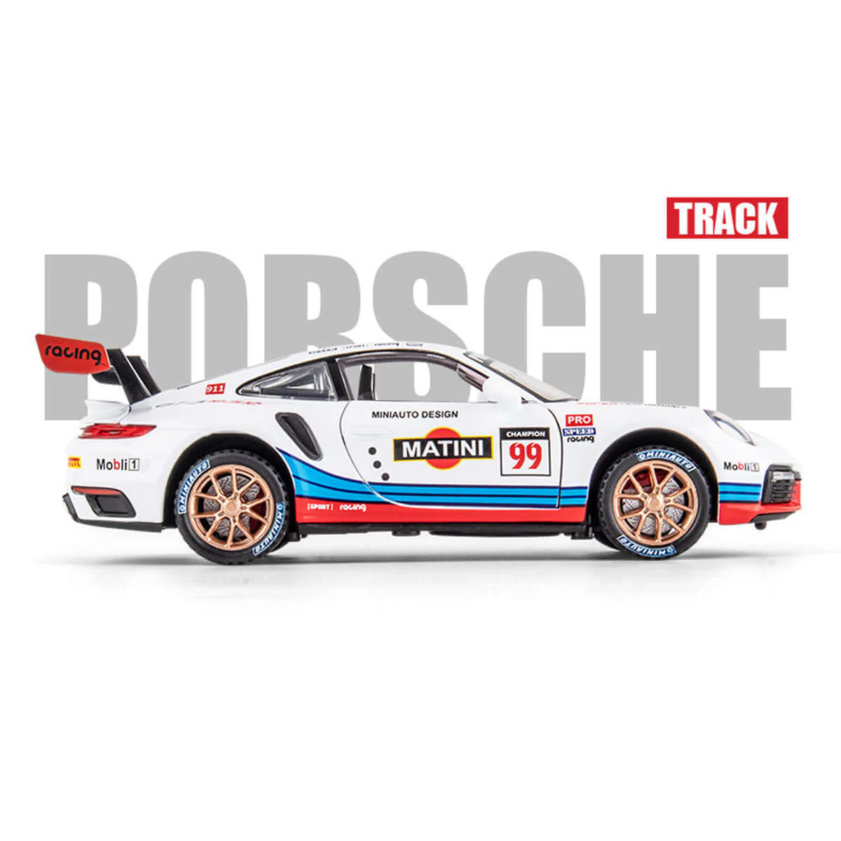 Alloy 1/32 Porsche 911 Track Edition Model Car - Image 2
