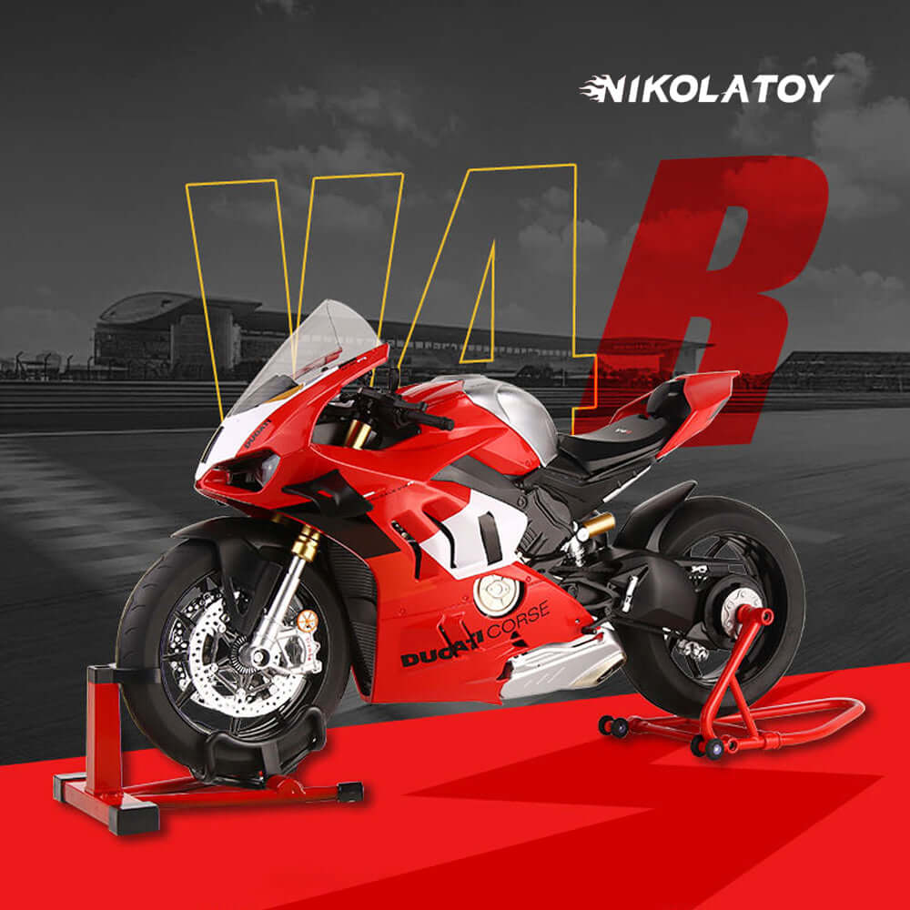 Alloy 1/6 Ducati Panigale V4R Model - Image 8