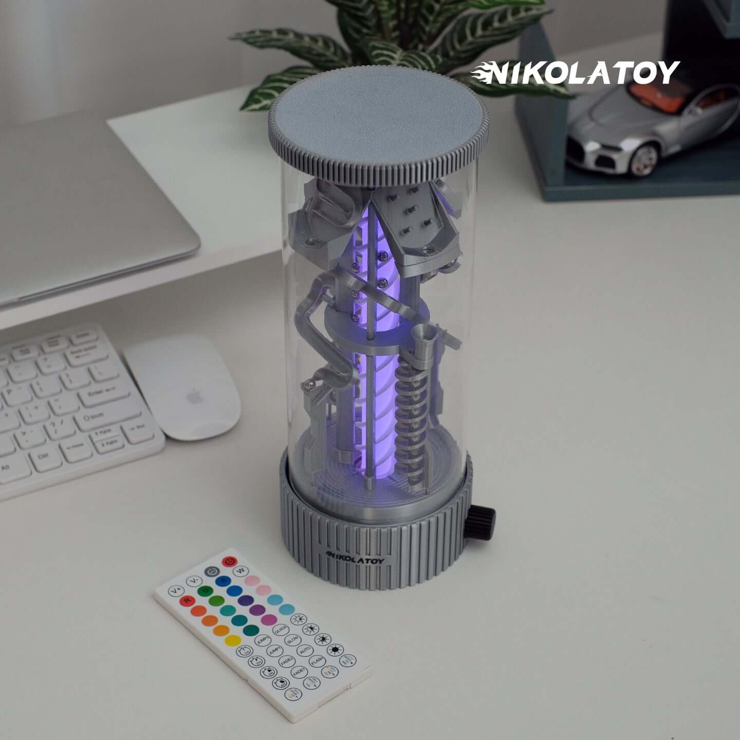 Creative EDC Spinning Pinball RGB Desktop Night Light - Image 3