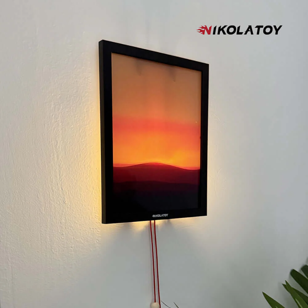 Creative Sunset Hand Pulled Night Light - Image 3