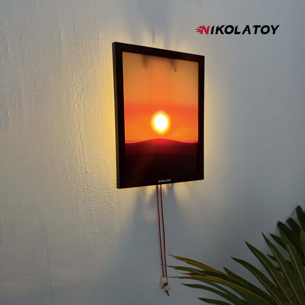Creative Sunset Hand Pulled Night Light - Image 4