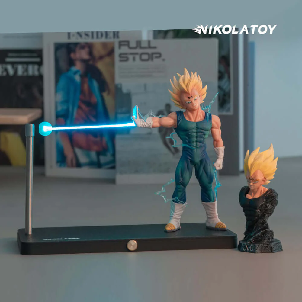 Dragon Ball Vegeta Magnetic Night Light Set (Including Half Body Statue) - Image 4