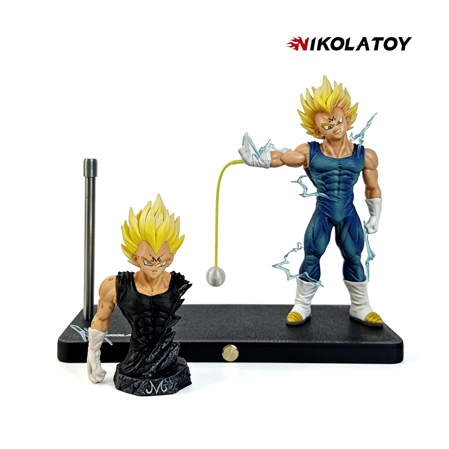 Dragon Ball Vegeta Magnetic Night Light Set (Including Half Body Statue) - Image 6