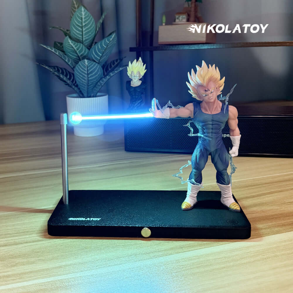 Dragon Ball Vegeta Magnetic Night Light Set (Including Half Body Statue) - Image 7