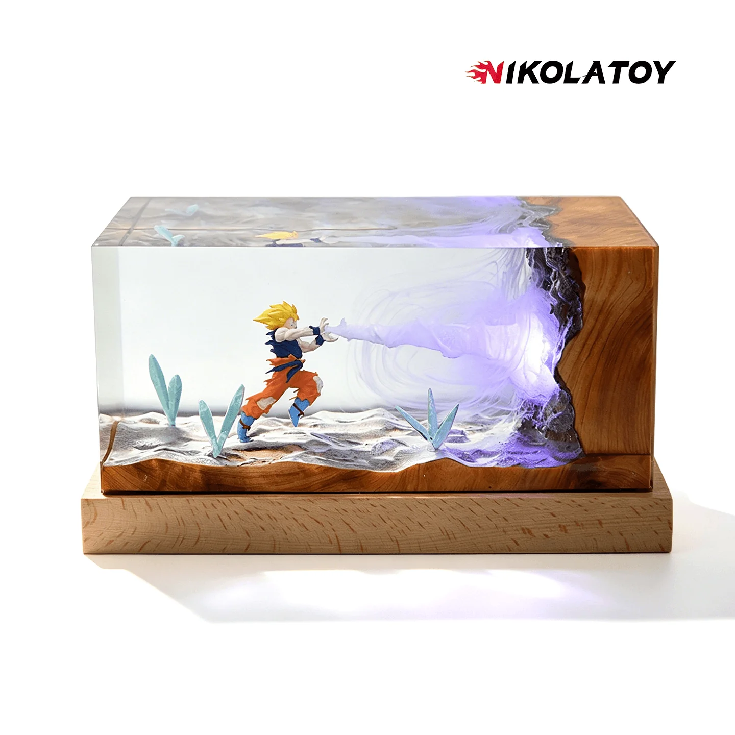 Dragon Ball Kakarot Resin RGB Night Light Desktop Decoration