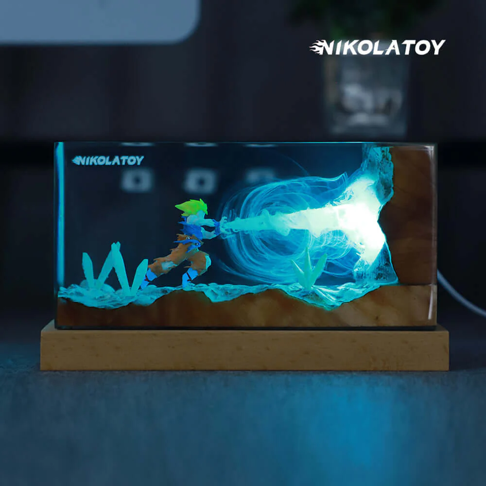 Dragon Ball Kakarot Resin RGB Night Light Desktop Decoration - Image 2